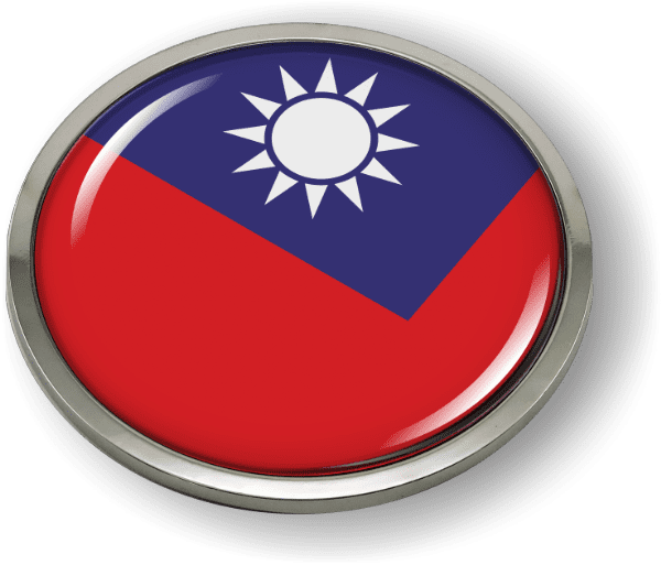 Taiwan - Flag - Country Emblem